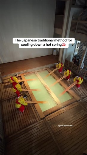 Yumomi Tradition at Kusatsu Onsen: Cooling Japan's Hot Springs