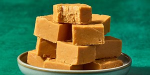 Easy Two-Ingredient Peanut Butter Fudge