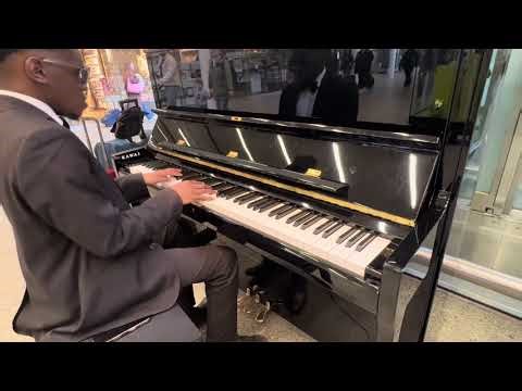 This guy started tapping his feet after this…