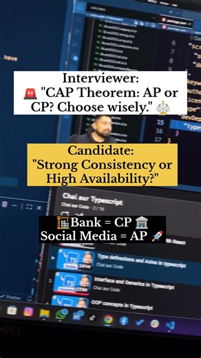 "CAP Theorem Explained: System Design Interview Question"