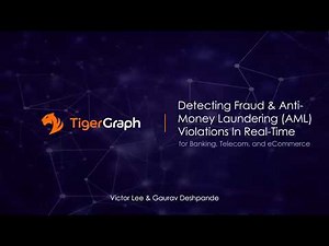 Detecting Fraud & Anti-Money Laundering (AML) Violations In Real-Time