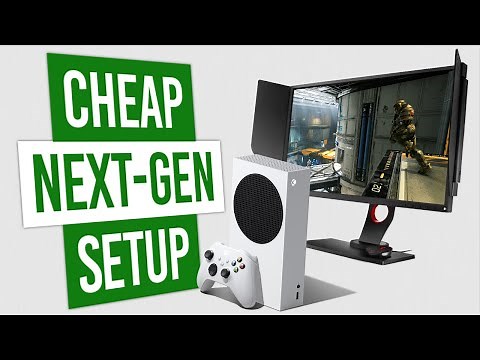 CHEAP NEXT GEN SETUP | Xbox Series S, Monitors, Headsets + MORE