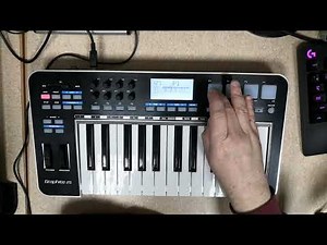 Samson Graphite 25: Как работает Aftertouch, PADы и кнопки