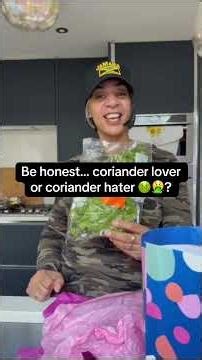 Coriander Lovers vs Haters 🌿 Mother’s Day gift… coriander 🌿Problem is… I hate it. Lover or hater?