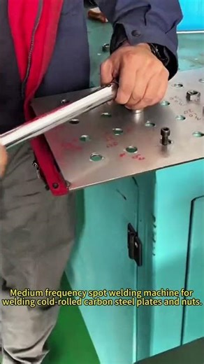 Medium Frequency Spot Welding Machine for Cold-Rolled Carbon Steel Plates & Nuts