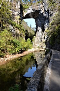 On the Road in America: Natural Bridge, Virginia