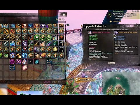 GW2│How to EXTRACT RUNES Without Destroying the ARMOR ( Upgraded Extractor ) - Guide 2024
