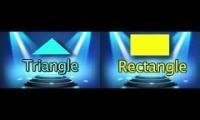 Mix of 2 videos from youtube : Geometric Shapes for kids