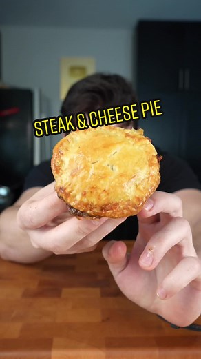 Delicious Homemade Steak & Cheese Pie Recipe
