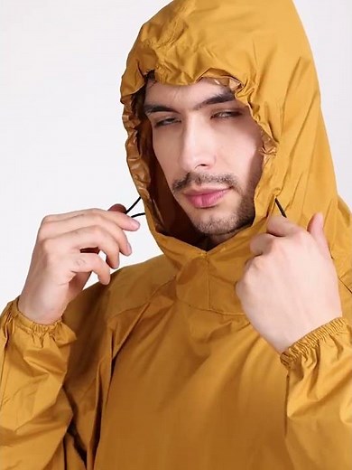Golden Poncho Rainwear for Men