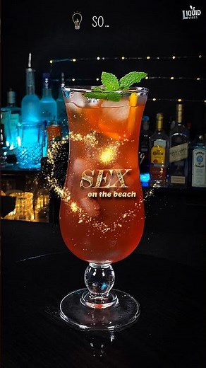 How to make Sex on the Beach drink #shorts