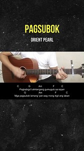 11K views · 231 reactions | Pagsubok - Orient Pearl | Guitar Tutorial | Guitar Chords | Boss Biong | Facebook