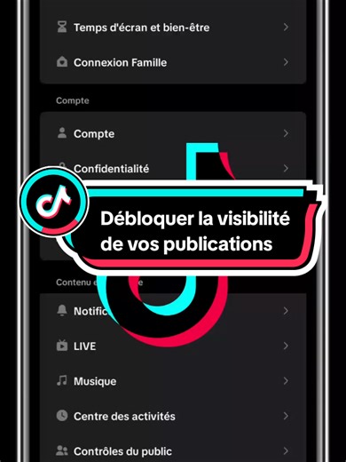 Voici comment débloquer la visibilité de vos publications. Une astuce à ne pas rater qui est très important pour vos futurs publications .#astuce #secret #important #nepasrater #2026