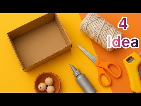 Here you are 🤩How Can Make Creative Boxes🤩DIY Recycled Crafts🫰🏾✨