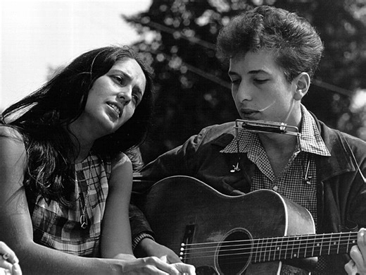 Bob Dylan and Joan Baez's real-life relationship was short-lived and tumultuous — but inspired some of their best music