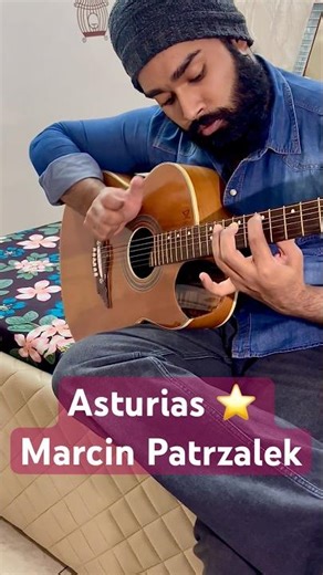 Asturias - Marcin Patrzalek (Cover) #guitar #marcinpatrzalek #asturias #guitarcover #shorts