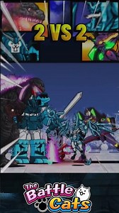 2 vs 2 Shin Godzilla Team vs Eva Unit-13 & Cat Team The Battle Cats Star 5000 The Battle Cats UBE...
