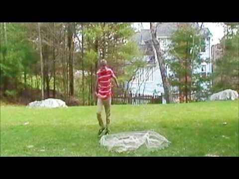 How to Pancake a Small Cast Net: No Practice Needed