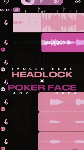 Headlock and Poker Face Mashup Cover by Juiquy
