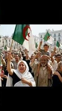 The Algerian war of independence