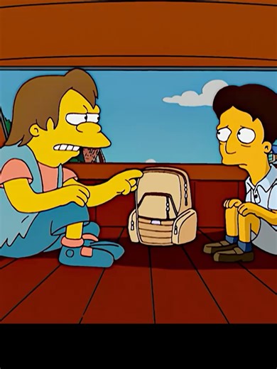 Micheal he's dad is a Mafia Boss! #viral_video #simpsons #school #bully #story