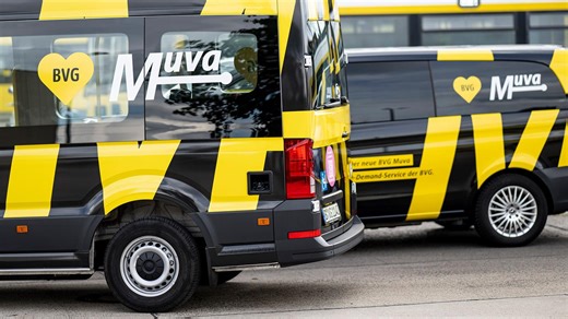 Berlin: BVG verlängert Angebot der Muva-Rufbusse bis Ende Februar 2026
