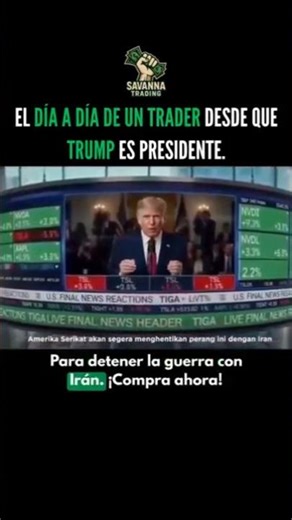 ¡POV: Eres TRADER en la era TRUMP! 📉🔥#trumpnews