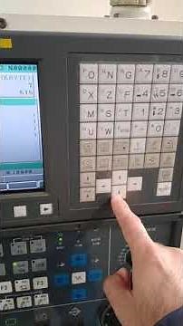 Borrar y abrir un programa desde una maquina CNC control Fanuc