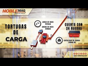 Tortugas de Carga Industrial | Noblemaq Montacargas