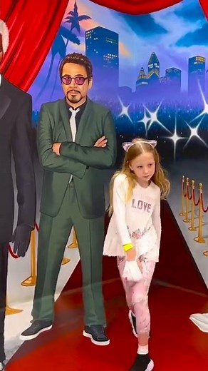 Nastya and dad visit a fun room for children. #shorts