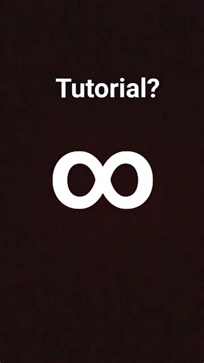 ∞ Tutorial 😎