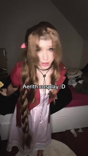 Yeahhh Aerith Cosplay, un de mes derniers brouillons que je poste #aerith #aerithcosplay #aerithgainsborough #cosplay #ff7