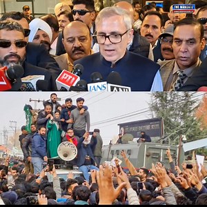 93K views · 1.3K reactions | Causes of NC’s Budgam defeat will be analysed: Omar Abdullah “Not a small thing to become CM for 10th time”: Omar Abdullah reacts to Bihar results, says Nitish Kumar’s welfare push paid off | The Mandate News | Facebook