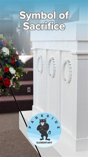 Davis School District on Instagram: "To honor Veterans Day, @parkside.davis librarian Lenae Kirkman created a detailed replica of the Tomb of the Unknown Soldier, a symbol of respect for service members whose identities remain unknown but whose sacrifices are remembered by all. In front of the replica, Kirkman read “Twenty-One Steps” by Jeffrey Gottesfeld, encouraging students to appreciate the solemn duty of those who guard the tomb and to be grateful for the freedoms secured through the servic