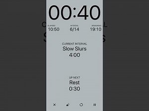 Trumpet Warm-Up Routine Timer — The Quarter Turn Method