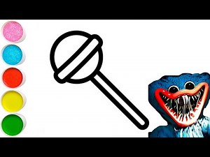 How to draw Chupa Chups for kids | Drawing Chupa Chups easy step by step