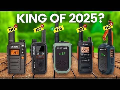 6 Best Walkie Talkie for Long Distance 2025
