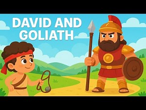 David vs Goliath: Fun Bible Story for Kids | Animated Christian Cartoon