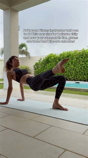 1 minute Pilates Abs Transformation