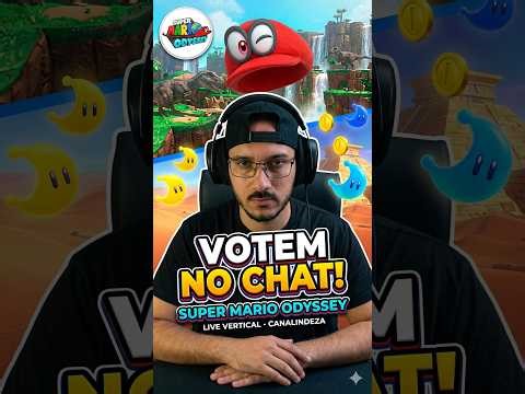 ESSE e o MELHOR Super Mario Odyssey no Switch! (Gameplay Ao Vivo) #live #aovivo #gaming