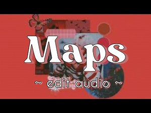 Maroon 5 - maps edit audio