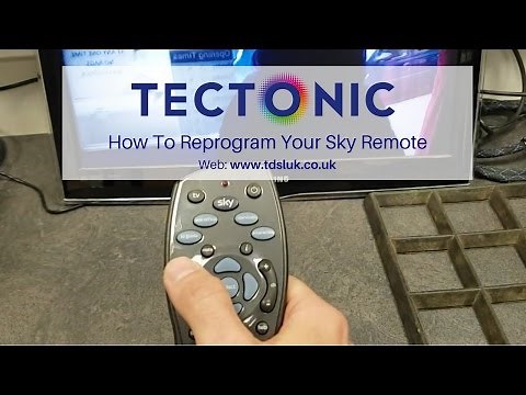 How To Reprogram Your Sky Remote - Tectonic