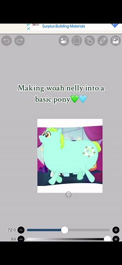 Transforming Woah Nelly into a Unique MLP Character