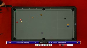 118K views · 2.5K reactions | Wow, what an unbelievable final rack! SVB gets over the line, beating Sanjin Pehlivanovic 10-7. It sets up a quarter final clash against Poland's Mateusz Sniegocki. #EuropeanOpenPool  | Matchroom Pool | Facebook