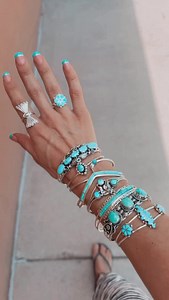 3.5K views · 134 reactions | How life feels when you’re rocking a Turquoise collection like thisssss ⚡️⚡️⚡️ #turquoise #turquoisetuesday #turquoisejewelry #jewelry #jewelryshop | Turquoise Tuesday | Facebook