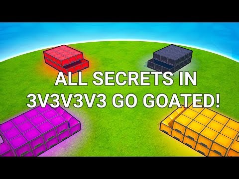 How To Get Every Single Secret In 3v3v3v3 GO GOATED