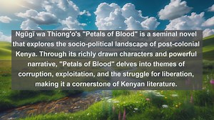 Unveiling Kenyas Literary Masterpieces: Top 10 Must-Read Works