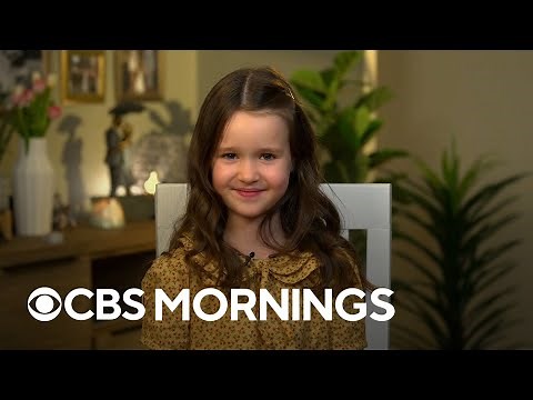 8-year-old student Molly Wright delivers TED Talk on how peekaboo can change the world