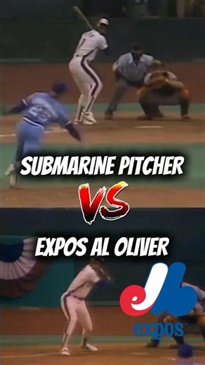 Dan Quisenberry Vs Expos Al Oliver - 1982 #MLB All-Star Game Montreal #Baseball