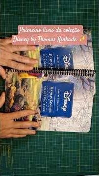 ✨ Primeiro volume da coleção Disney by Thomas Kinkade 📚🎨__#ThomasKinkade #DisneyArt